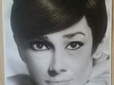 Retrato Audrey hepburn